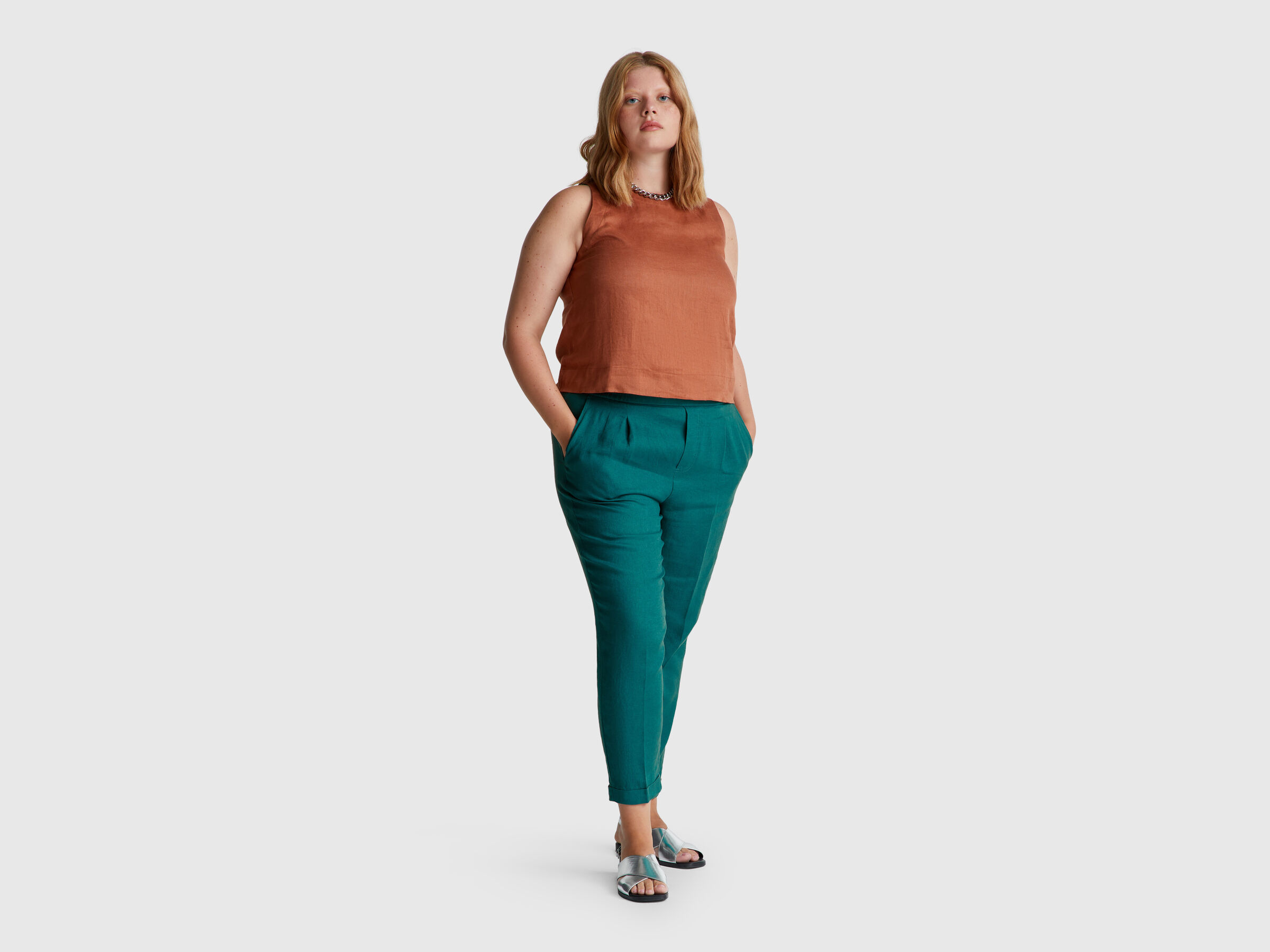 TROUSERS Damen image number 2